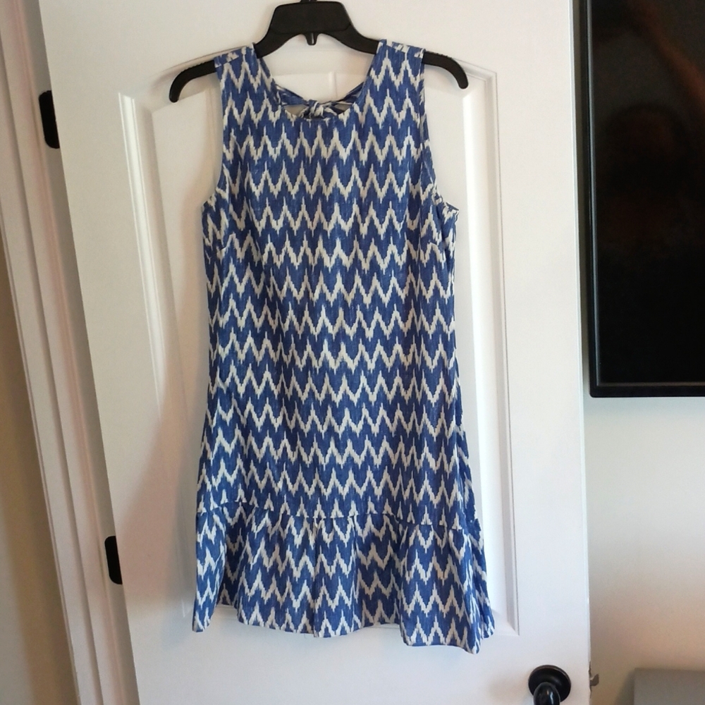 J. Crew Chevron Dress - Picture 9 of 9